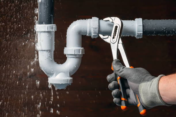 Professional Sewer Line Repair technician working in Groveton, VA